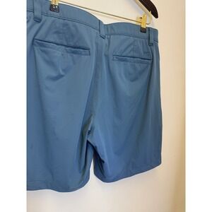 Southern Tide Mens Gulf Performance Shorts Blue W35 brrr Cooling Stretch 7769
